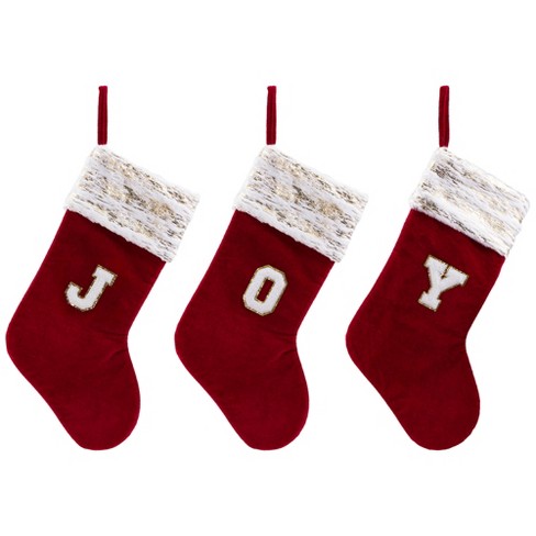 Northlight Velvet Joy Christmas Stockings - 20