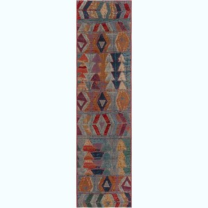 Unique Loom    Outdoor Modern Tamarindo Area Rug - 1 of 4