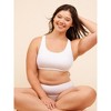 Leading Lady The Serena - Cotton Wirefree Sports Bra - image 4 of 4