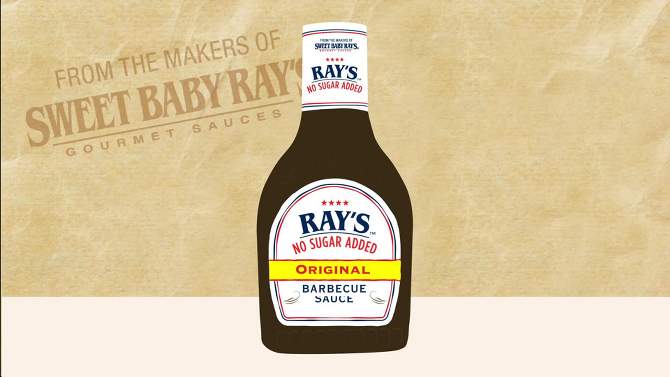 Sweet Baby Ray&#39;s No Sugar Added Original BBQ Sauce - 18.5oz, 2 of 8, play video