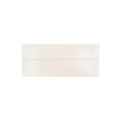 JAM Paper #10 Metallic Business Envelopes 4.125 x 9.5 Stardream Opal V018287I