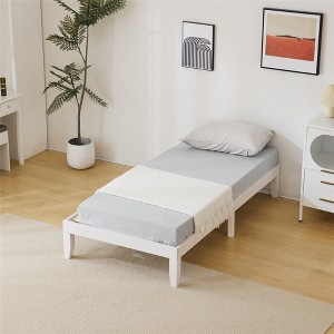 KTMBDW 12 Inch Twin/Full/Queen/King Size Platform Bed with Wooden Slats, No Box Spring Needed, Easy Assembly - 1 of 4