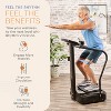 Lifepro Rhythm Vibration Plate Exercise Machine with Handles – Full Body Vibrating Platform for Balance, Circulation, Recovery & Lymphatic Drainage - 3 of 4