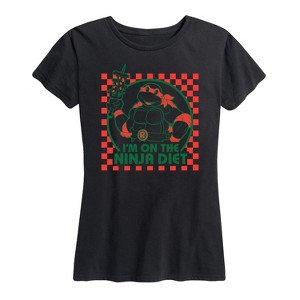 Women's - Teenage Mutant Ninja Turtles - I'm On The Ninja Diet Short Sleeve Graphic T-Shirt - 1 of 4