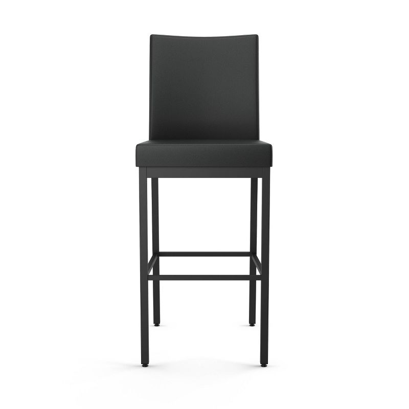Amisco Perry Upholstered Barstool Black, 3 of 8