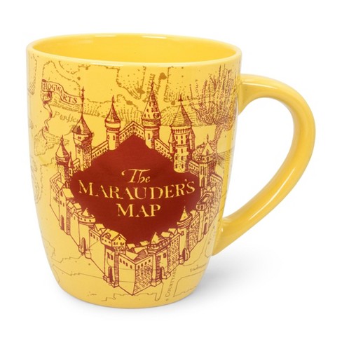 Silver Buffalo Harry Potter Marauder's Map 60-Piece Party Tableware Set, Cups, Plates, Napkins