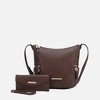 MKF Collection Lux Vegan Leather Women’s Hobo Bag with Wallet by Mia K - 2 of 4