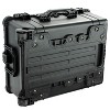 Eylar® SA00006 XL Waterproof and Shockproof Gear Hard Transport Roller Case with Foam Insert, Black - 2 of 4