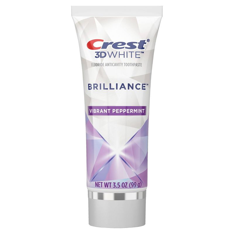Crest 3D White Brilliance Teeth Whitening Toothpaste - Vibrant Peppermint, 4 of 12