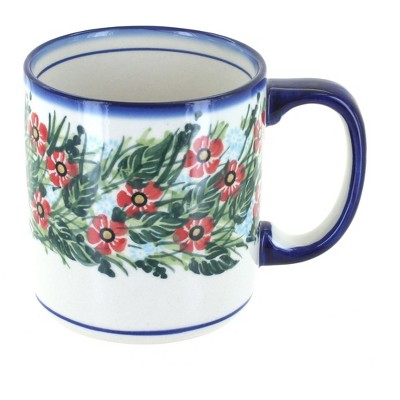 Blue Rose Polish Pottery Chloe Coffee Mug