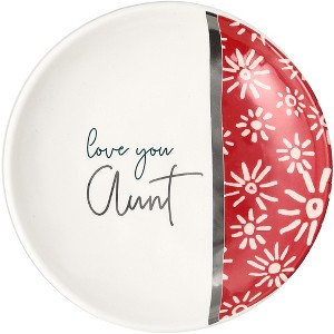 Pavilion Gift Company - Aunt - 4" Dish - Decorative Trays and Platters - 1 of 4