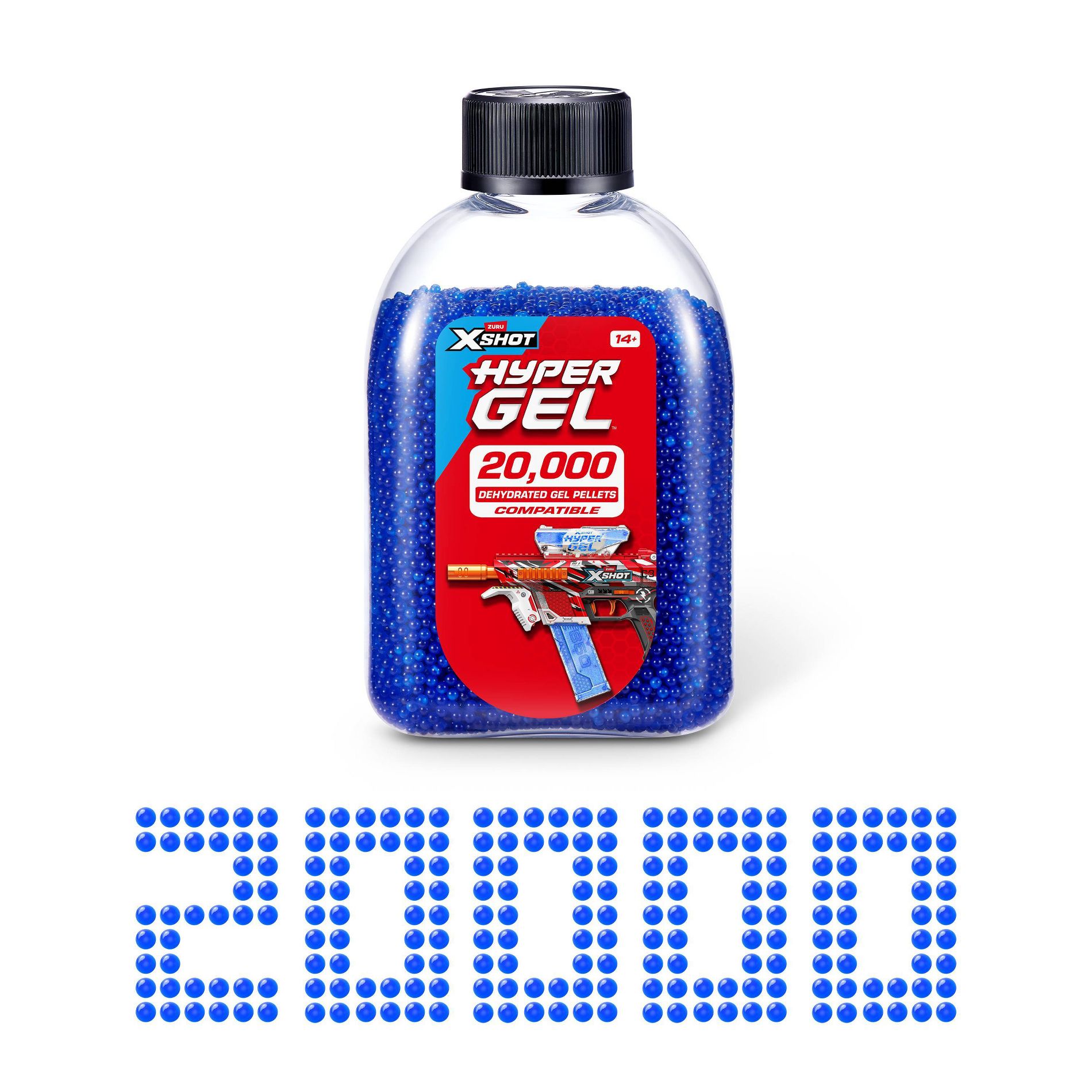 XSHOT Blue Gellets