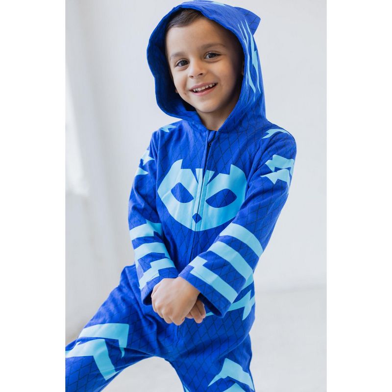 PJ Masks Catboy Zip Up Costume Coverall Toddler, 3 of 8