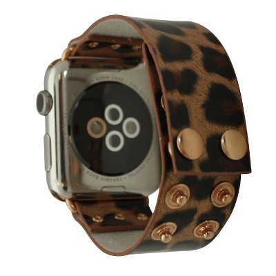 Olivia Pratt Glossy Animal Snap-Button Apple Watch Band