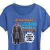 Women's - Star Wars - Lando Action Figure Short Sleeve Graphic T-Shirt - 2 of 4