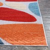 Modern Geometric Indoor Outdoor Area Rug by Blue Nile Mills - 2 of 4