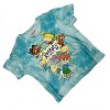 Ladies Rugrats 90's Fashion Shirt - Rugrats Angelica and Reptar Cropped Tie Dye Short Sleeve T-Shirt - 4 of 4