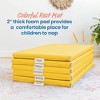 ECR4Kids SoftZone Rainbow Rest Mat, 2in, 5-Piece - 3 of 4