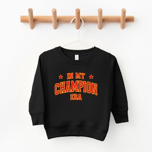 The Juniper Shop Red In My Champion Era Toddler Graphic Sweatshirt - 1 of 2