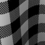black and white