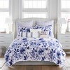 Riella Navy Euro Sham Set - Two Euro Shams - Levtex Home - 3 of 3