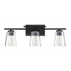 Savoy House Calhoun 3 - Light Vanity in  Satin Nickel - 3 of 4