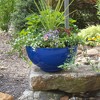 ACHLA Designs 20" Wide Planter Galvanized Steel French Blue: Powder-Coated, No Assembly, Indoor/Outdoor Use - 3 of 4
