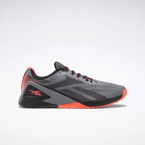 Reebok Nano X1 Men's Training Shoes Sneakers 8 Core Black / Pure Grey 5 /  Orange Flare : Target