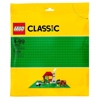 lego classic green baseplate 10700