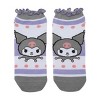 Hello Kitty & Friends Rhinestone Character Art Women's 5-Pair Ankle Socks-OSFA - 4 of 4