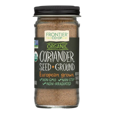 Frontier Co-op Coriander Seed Organic Ground - 1.60 Oz : Target