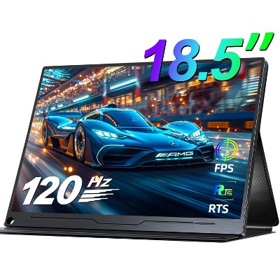 UPERFECT 18.5" 120Hz Portable Gaming Monitor 1080P IPS, 100% sRGB, USB-C HDMI, HDR, VESA, Speakers