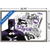 Trends International DC Comics Batman: Gotham Inked - Group Framed Wall Poster Prints - 3 of 4