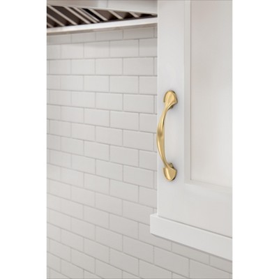 Champagne Bronze Traditional Cabinet Pull Bar with Mounting Hardware