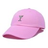 Dalix Martini Embroidered Cap Cotton Baseball Cute Cool Dad Hat Womens - 4 of 4