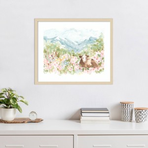 Amanti Art Cow Meadow V by June Erica Vess Framed Wall Art Print - 1 of 4
