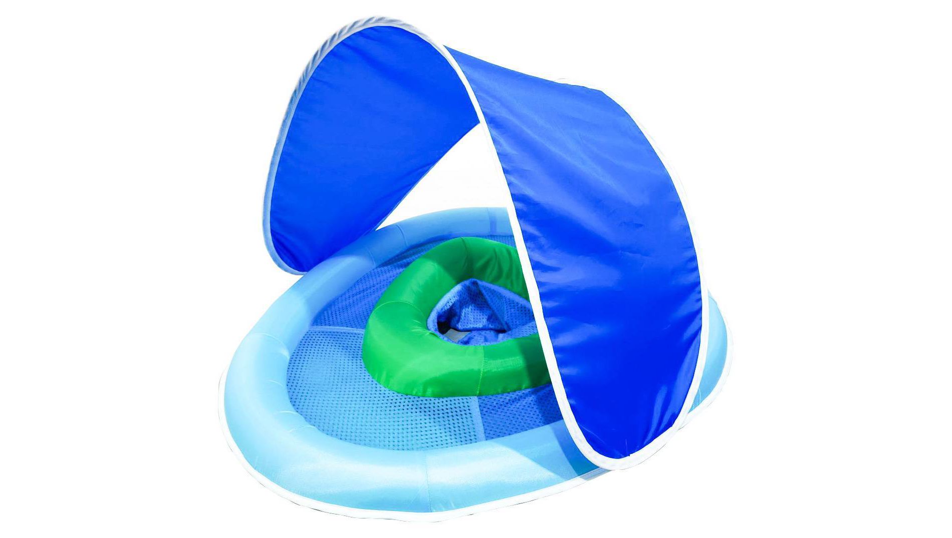 Sunny Days Baby Float - Dark Green/Periwinkle/Blue