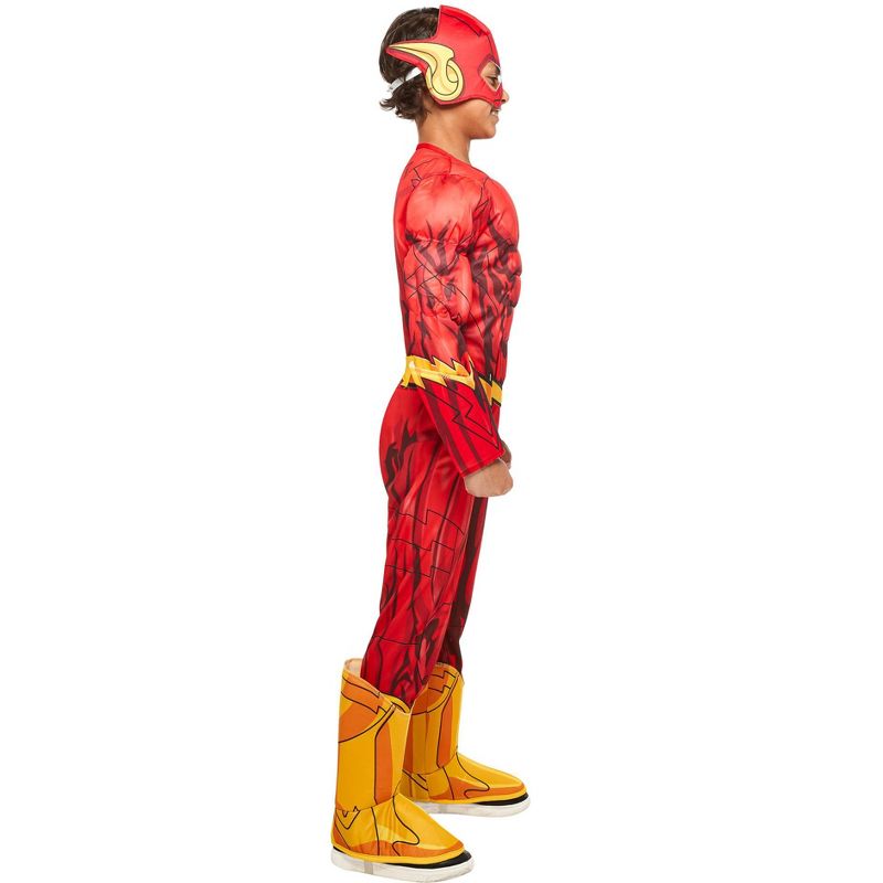 Rubies Deluxe The Flash Boy's Costume, 3 of 5