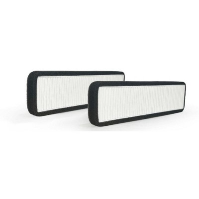 Nispira Cabin Intake Air Inlet Vent Filter Replacement For Tesla Model 3 | 2017 2018 2019 2020 | Size 11.75" x 3" x 0.75". 2 Pack