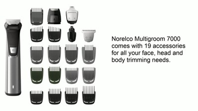 Philips Norelco Multigroom Series 7000 Men's Grooming Kit MG7910