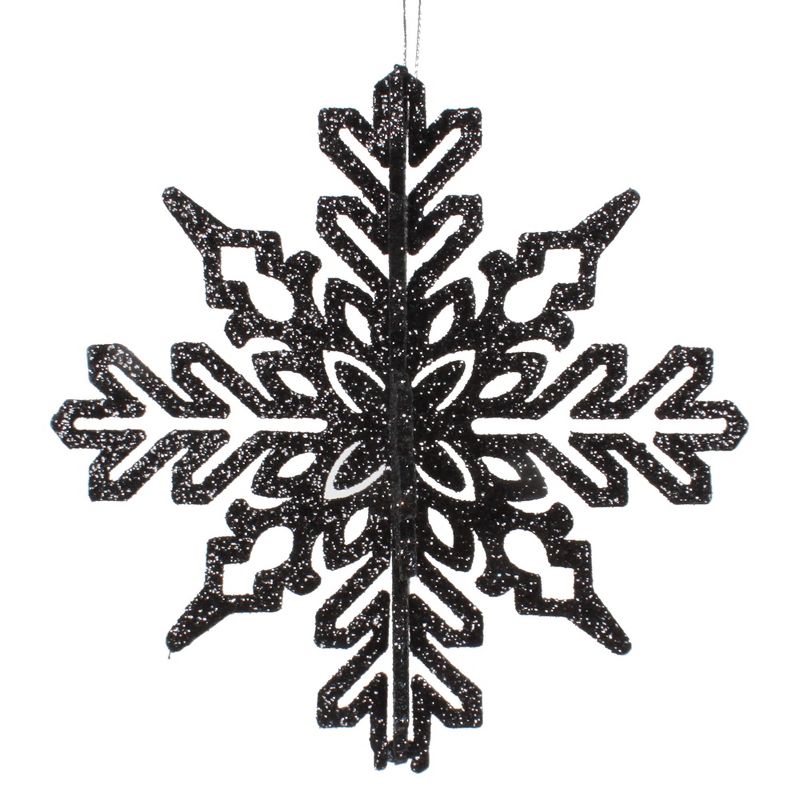 Vickerman 3D Snowflake Ornament, 1 of 4