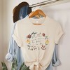 Simply Sage Market Women's Flowers Need Time To Bloom Short Sleeve Graphic Tee - 3 of 4