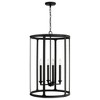 Capital Lighting Brennen 4 - Light Chandelier in  Black Iron - 4 of 4
