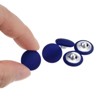 Unique Bargains Cloth Covered Aluminum Sewing Buttons 20 Pcs - 4 of 4