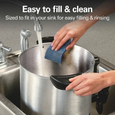 Hamilton Beach 40-Cup Stainless Steel Freestanding Electric Coffee Urn