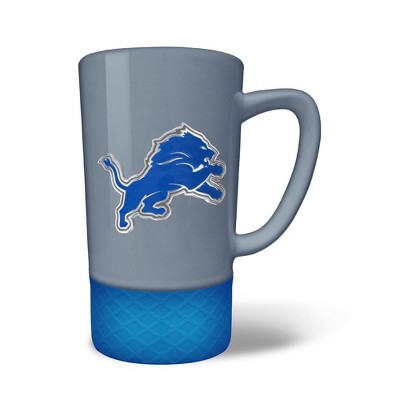 NFL Detroit Lions 15oz Jump Mug with Silicone Grip