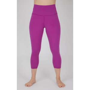 Yogalicious Womens Lux Everyday High Waist Capri Legging - 1 of 3