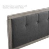 Modway Draper Tufted King Fabric and Wood Headboard - 4 of 4