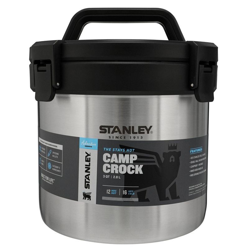 Stanley Adventure Stainless Steel Stay-Hot Camp Crock, 4 of 11