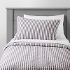 Chambray Stripes Kids' Quilt - Pillowfort™ - 4 of 4